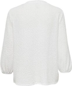 Only Blouse Onlgitta 2/4 Top Cs Jrs 15287194 Cloud Dancer Dames Maat - M