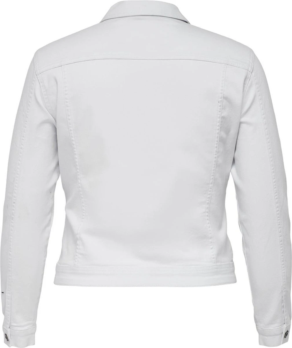 ONLY CARMAKOMA CARWESPA LS JACKET WHITE DNM Dames Jas - Maat 44 4 ONLY CARMAKOMA CARWESPA LS JACKET WHITE DNM Dames Jas - Maat 44 - Afbeelding 2