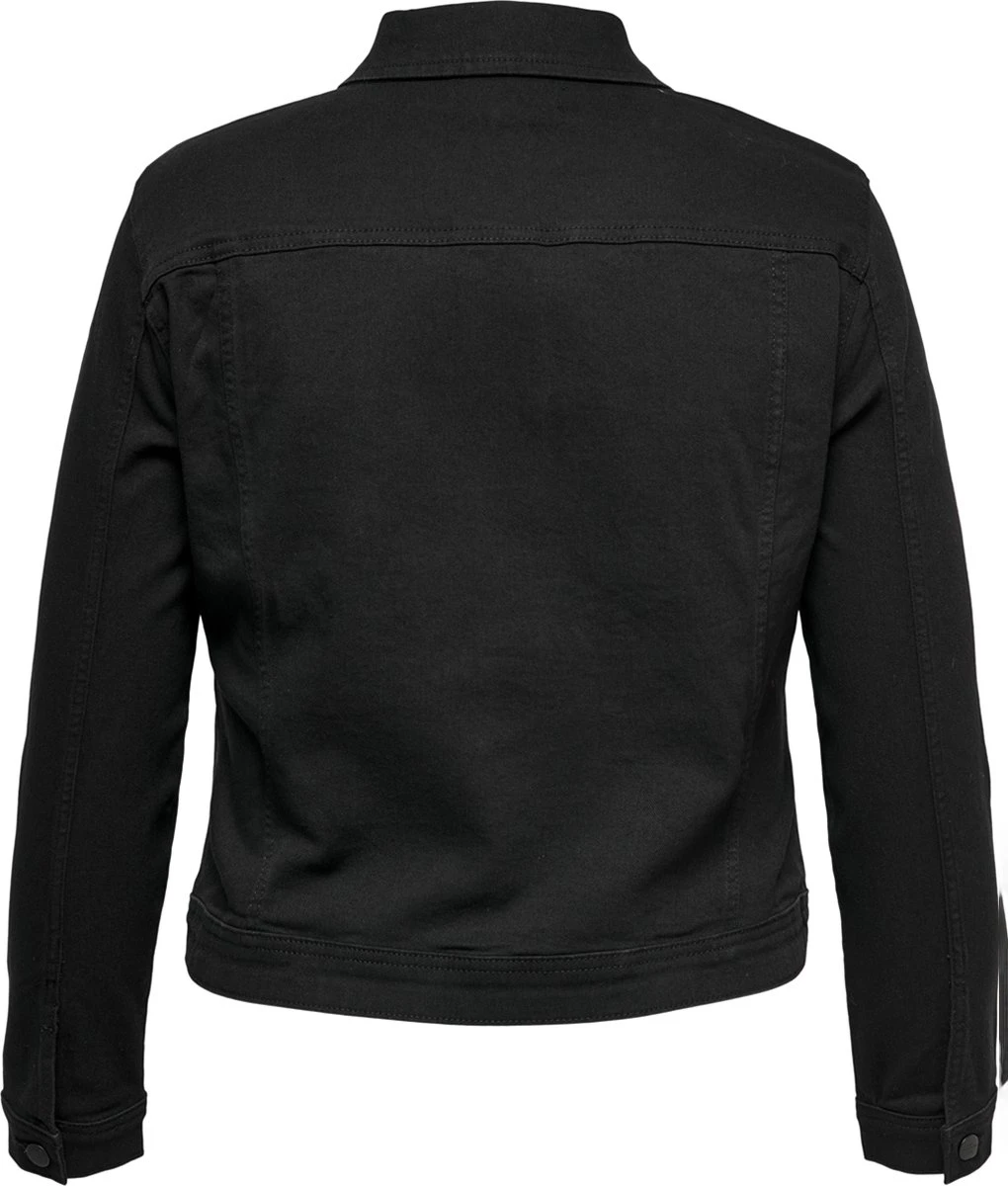 ONLY CARMAKOMA CARWESPA LS JACKET BLACK DNM Dames Jas - Maat 44 5 ONLY CARMAKOMA CARWESPA LS JACKET BLACK DNM Dames Jas - Maat 44 - Afbeelding 3