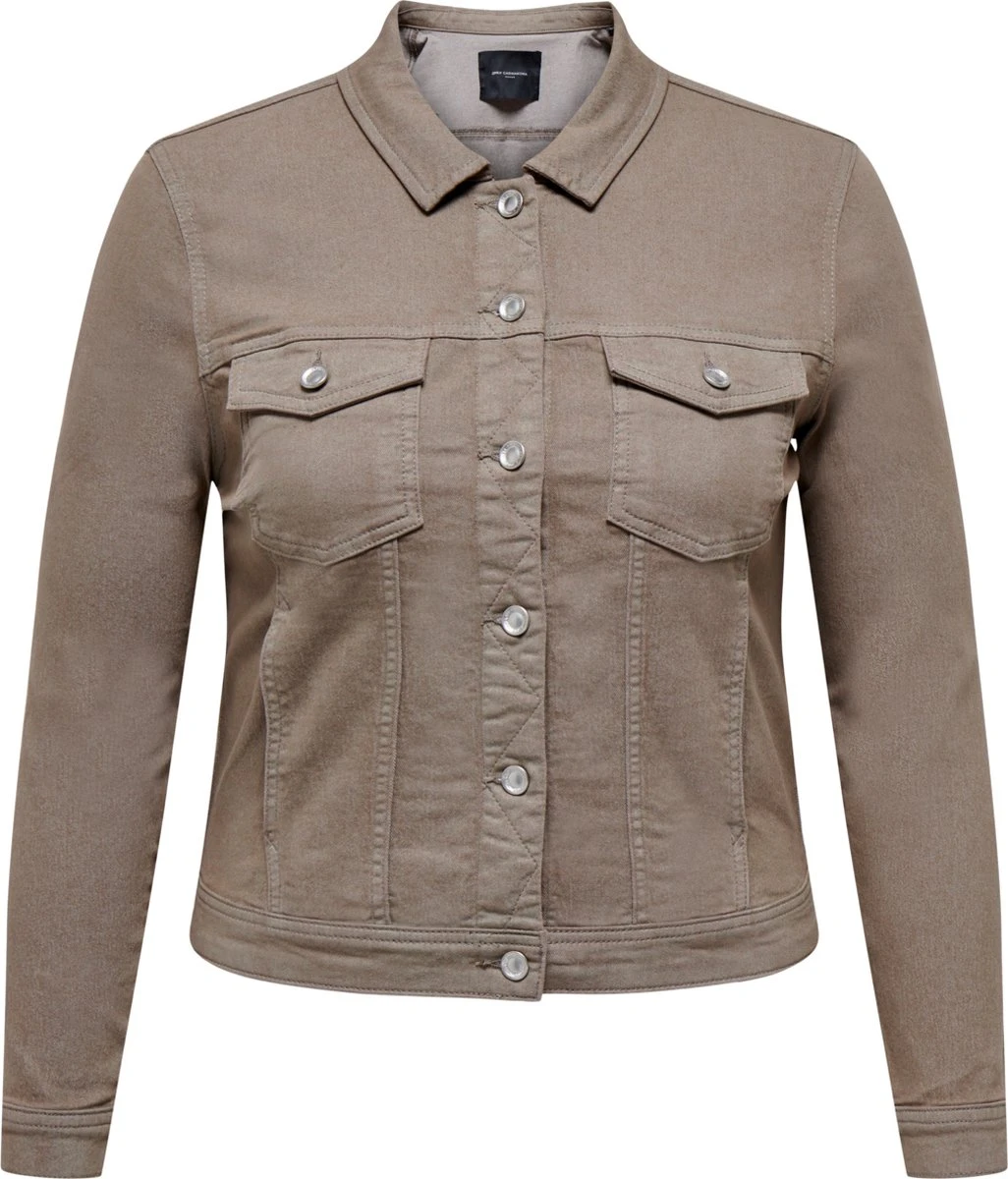 ONLY CARMAKOMA CARWESPA LS JACKET DNM PIM Dames Jas - Maat 46 3 ONLY CARMAKOMA CARWESPA LS JACKET DNM PIM Dames Jas - Maat 46