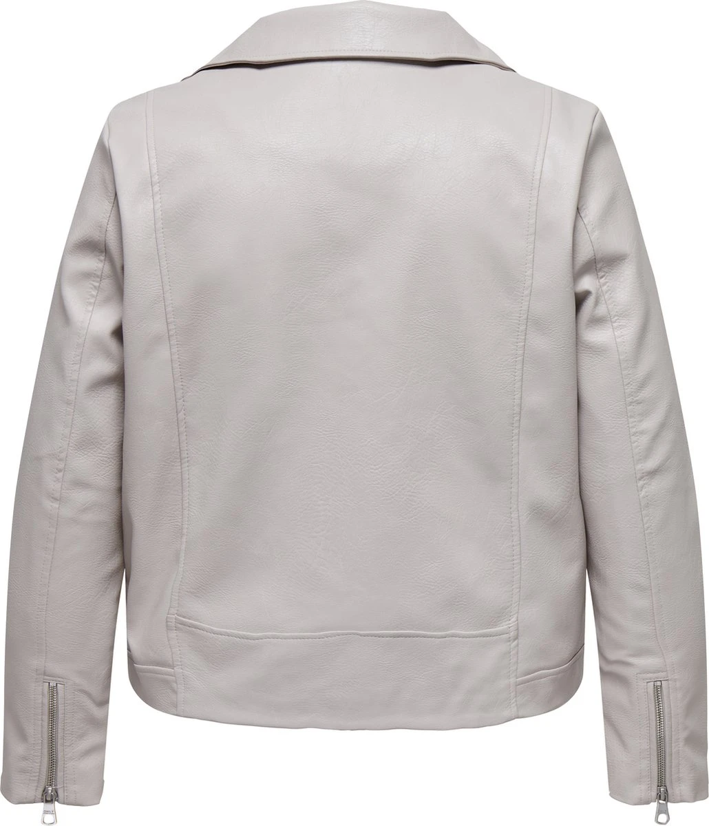 ONLY CARMAKOMA CARVERA FAUX LEATHER BIKER OTW Dames Jas - Maat 52 4 ONLY CARMAKOMA CARVERA FAUX LEATHER BIKER OTW Dames Jas - Maat 52 - Afbeelding 2