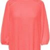 Only T-shirt Onlgitta 2/4 Top Cs Jrs 15287194 Georgia Peach Dames Maat - XL -Only 1033x1200 1