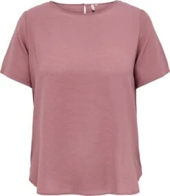 ONLY CARMAKOMA CARVICA SS TOP WVN NOOS Dames Top - Maat 50