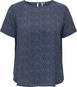 ONLY CARMAKOMA CARVICA SS TOP WVN NOOS Dames - Maat 42