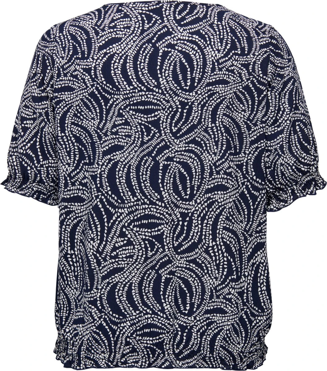 ONLY CARMAKOMA CARNOVA LOLLI LIFE SMOCK TOP AOP Dames - Maat 50 6 ONLY CARMAKOMA CARNOVA LOLLI LIFE SMOCK TOP AOP Dames - Maat 50 - Afbeelding 4