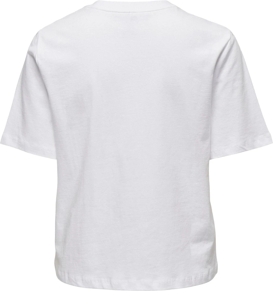 Only T-shirt Onlmauve Boxy S/s Woman Top Box Jr 15286644 Bright White/own Dames Maat - S 4 Only T-shirt Onlmauve Boxy S/s Woman Top Box Jr 15286644 Bright White/own Dames Maat - S - Afbeelding 2