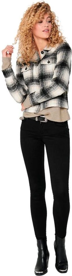 ONLY ONLLOU SHORT CHECK JACKET OTW NOOS Dames Jas - Maat XL 16 ONLY ONLLOU SHORT CHECK JACKET OTW NOOS Dames Jas - Maat XL -Only 317x1200