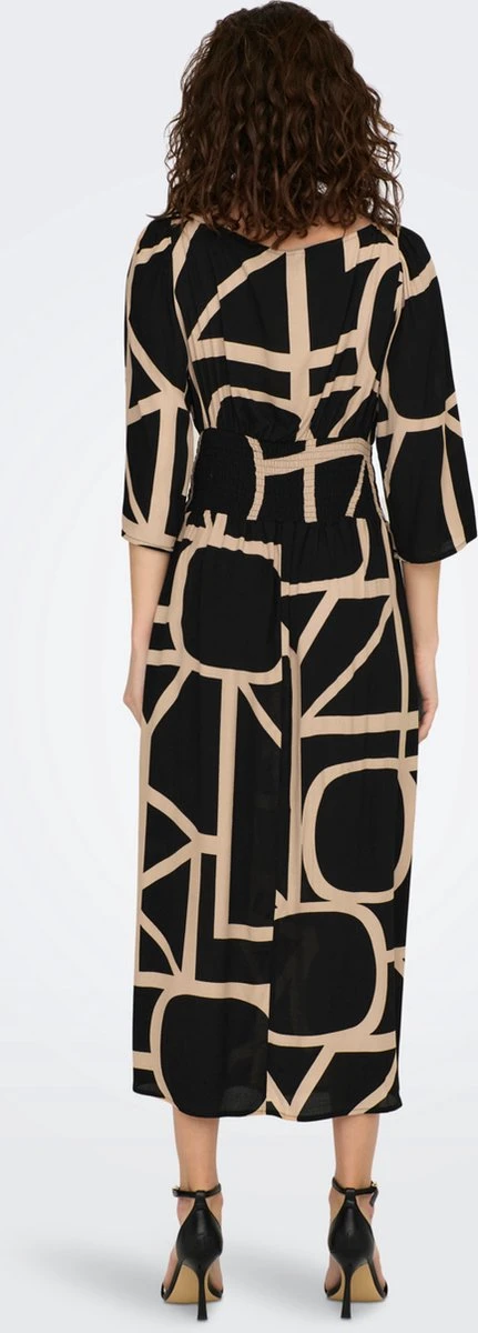 ONLY ONLAVA 3/4 MIDI DRESS PTM Dames Jurk - Maat M 7 ONLY ONLAVA 3/4 MIDI DRESS PTM Dames Jurk - Maat M - Afbeelding 5