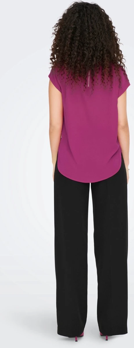 ONLY ONLVIC S/S SOLID TOP NOOS PTM Dames Top - Maat 38 6 ONLY ONLVIC S/S SOLID TOP NOOS PTM Dames Top - Maat 38 - Afbeelding 4