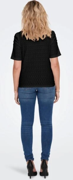 Only T-shirt Onlrosaline S/s Puff Top Cs Jrs 15293337 Black Dames Maat - XXL 9 Only T-shirt Onlrosaline S/s Puff Top Cs Jrs 15293337 Black Dames Maat - XXL -Only 486x1200 2