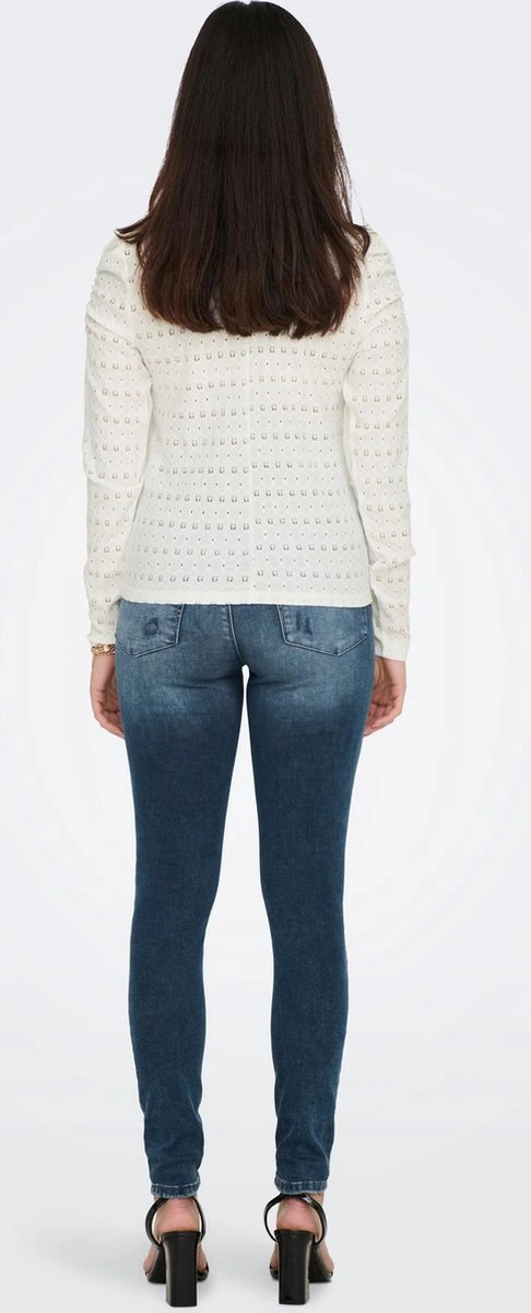 Only Blouse Onlrosaline L/s Puff Top Jrs 15285484 Cloud Dancer Dames Maat - S 6 Only Blouse Onlrosaline L/s Puff Top Jrs 15285484 Cloud Dancer Dames Maat - S - Afbeelding 4