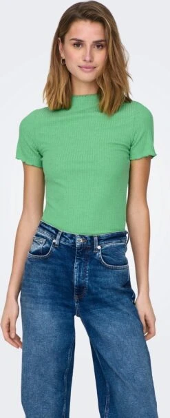 ONLY ONLEMMA S/S HIGHNECK TOP NOOS JRS Dames Top - Maat XL 10 ONLY ONLEMMA S/S HIGHNECK TOP NOOS JRS Dames Top - Maat XL -Only 488x1200 1