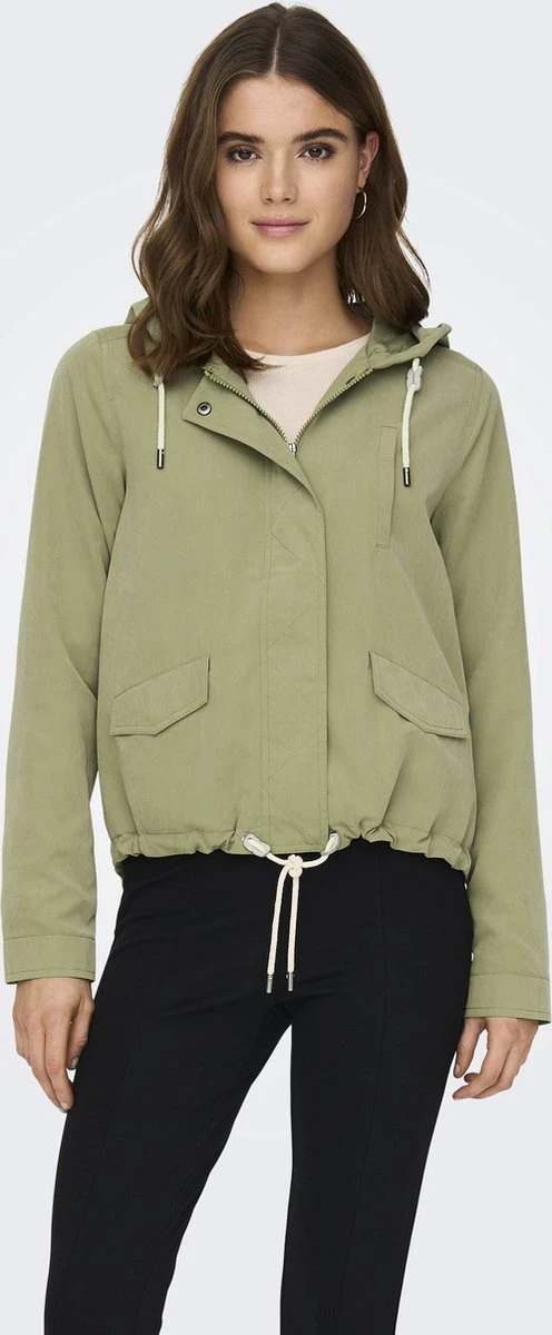 ONLY ONLSKYLAR HOOD SPRING JACKET CC OTW Dames Jas - Maat XL 5 ONLY ONLSKYLAR HOOD SPRING JACKET CC OTW Dames Jas - Maat XL - Afbeelding 3