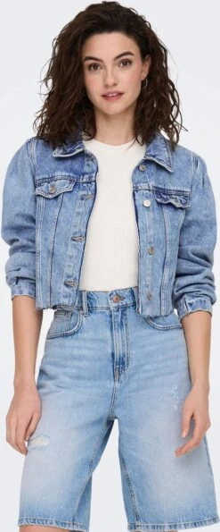 Only Jas Onlcajsa Cropped Raw Jck Dnm Azg117 15284444 Light Medium Blue Denim Dames Maat - L 13 Only Jas Onlcajsa Cropped Raw Jck Dnm Azg117 15284444 Light Medium Blue Denim Dames Maat - L -Only 498x1200 2