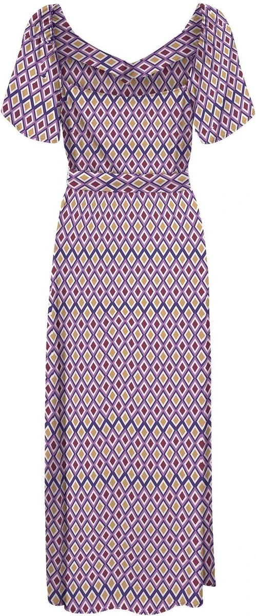 Only Jurk Onlalma Life Vis Bay Long Dress Aop 15284379 Radiant Orchid/392 Canyon Dames Maat - M 4 Only Jurk Onlalma Life Vis Bay Long Dress Aop 15284379 Radiant Orchid/392 Canyon Dames Maat - M - Afbeelding 2