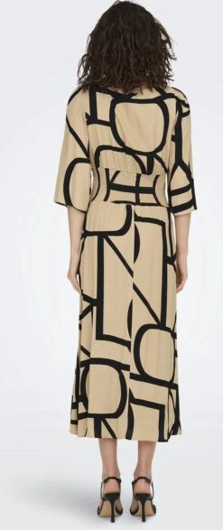 ONLY ONLAVA 3/4 MIDI DRESS PTM Dames Jurk - Maat XL 15 ONLY ONLAVA 3/4 MIDI DRESS PTM Dames Jurk - Maat XL -Only 505x1200