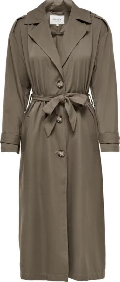 ONLY ONLLINE X-LONG TRENCHCOAT OTW NOOS Dames Trenchcoat - Maat M