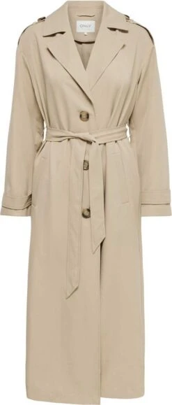 ONLY ONLLINE X-LONG TRENCHCOAT OTW NOOS Dames Trenchcoat - Maat XS