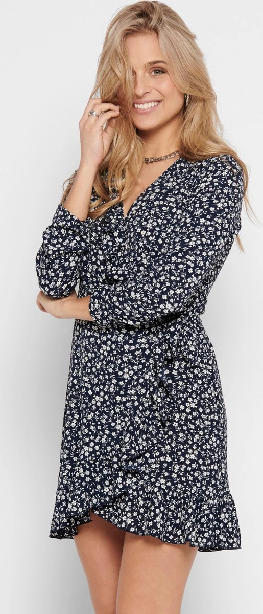 ONLY ONLCARLY L/S WRAP SHORT DRESS NOOS WVN Dames Jurk - Maat 38 18 ONLY ONLCARLY L/S WRAP SHORT DRESS NOOS WVN Dames Jurk - Maat 38 - Afbeelding 17