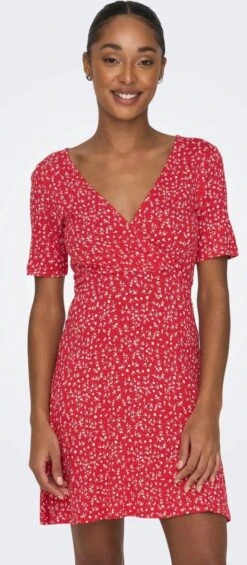 ONLY ONLVERONA S/S SHORT DRESS JRS NOOS Dames - Maat S -Only 525x1200