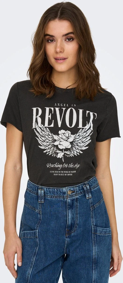 ONLY ONLLUCY REG S/S TOP JRS NOOS Dames Top - Maat L 5 ONLY ONLLUCY REG S/S TOP JRS NOOS Dames Top - Maat L - Afbeelding 3