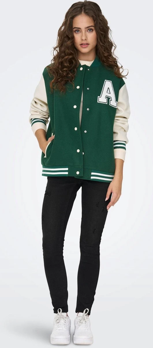 ONLY ONLSILJA LIFE BOMBER JACKET CC OTW Dames Jas - Maat XL 9 ONLY ONLSILJA LIFE BOMBER JACKET CC OTW Dames Jas - Maat XL - Afbeelding 7