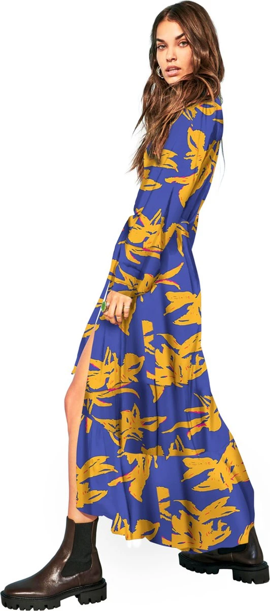 ONLY ONLALMA LIFE POLY EMILY SHIRT DRESS AOP Dames Jurk - Maat M 3 ONLY ONLALMA LIFE POLY EMILY SHIRT DRESS AOP Dames Jurk - Maat M