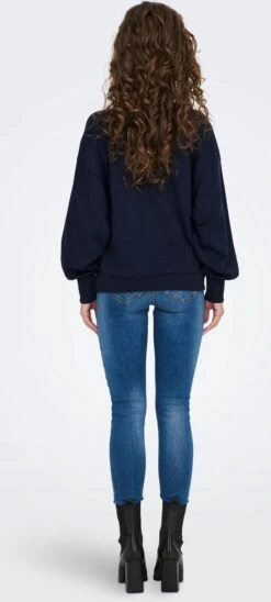 Only Trui Onlemily L/s O-neck Box Ub Swt 15285248 Navy Blazer/front Flower Dames Maat - L 12 Only Trui Onlemily L/s O-neck Box Ub Swt 15285248 Navy Blazer/front Flower Dames Maat - L -Only 541x1200