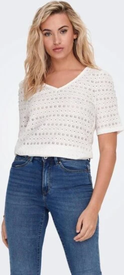 Only T-shirt Onlrosaline S/s Puff Top Cs Jrs 15293337 Cloud Dancer Dames Maat - XXL 13 Only T-shirt Onlrosaline S/s Puff Top Cs Jrs 15293337 Cloud Dancer Dames Maat - XXL -Only 541x1200 5