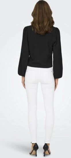 ONLY ONLHEIDI L/S RUCHING TOP WVN NOOS - Maat XL -Only 542x1200 3