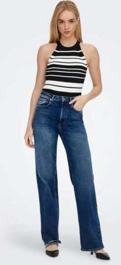 Only Top Onledna Halterneck Top Knt Noos 15277548 Black/cloud Danc Dames Maat - XS 13 Only Top Onledna Halterneck Top Knt Noos 15277548 Black/cloud Danc Dames Maat - XS -Only 547x1200