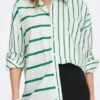 Only Blouse Onlnina Lora Ls Stripe Shirt Wvn 15284276 Creme/amazon Dames Maat - M 2 Only Blouse Onlnina Lora Ls Stripe Shirt Wvn 15284276 Creme/amazon Dames Maat - M -Only 548x1200 3