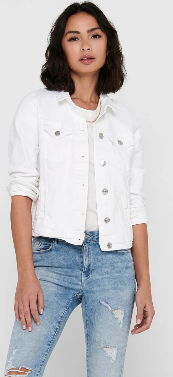 ONLY ONLTIA DNM JACKET COL PIM NOOS Dames Jas - Maat 38 5 ONLY ONLTIA DNM JACKET COL PIM NOOS Dames Jas - Maat 38 - Afbeelding 3