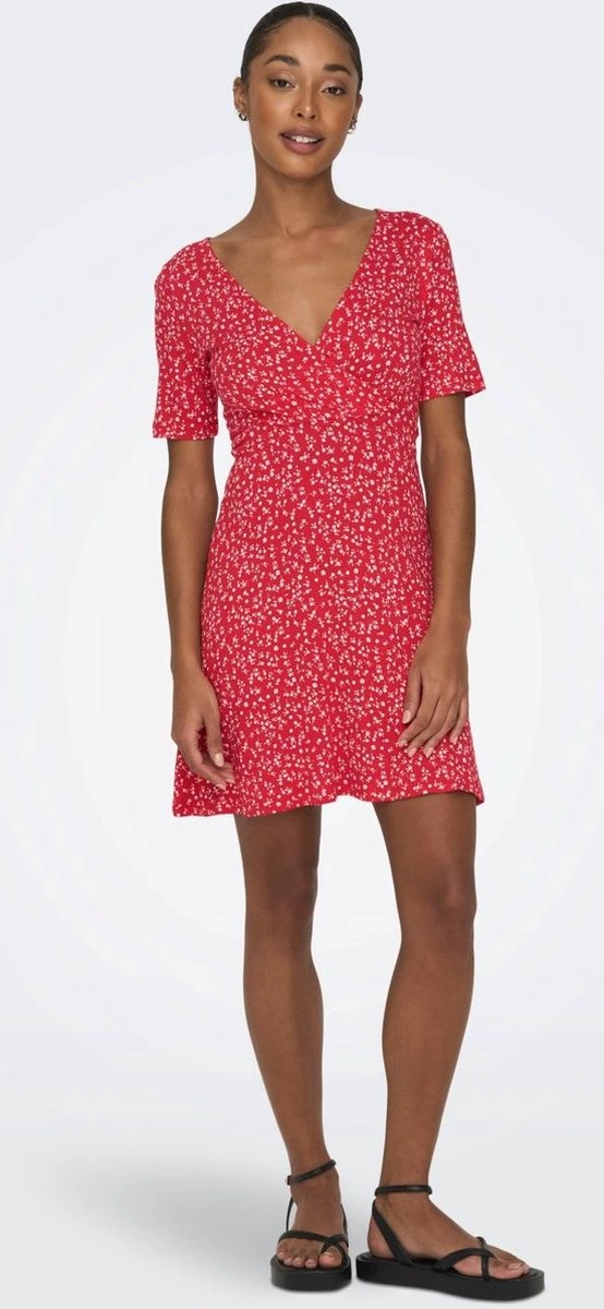 ONLY ONLVERONA S/S SHORT DRESS JRS NOOS Dames - Maat M 8 ONLY ONLVERONA S/S SHORT DRESS JRS NOOS Dames - Maat M - Afbeelding 6