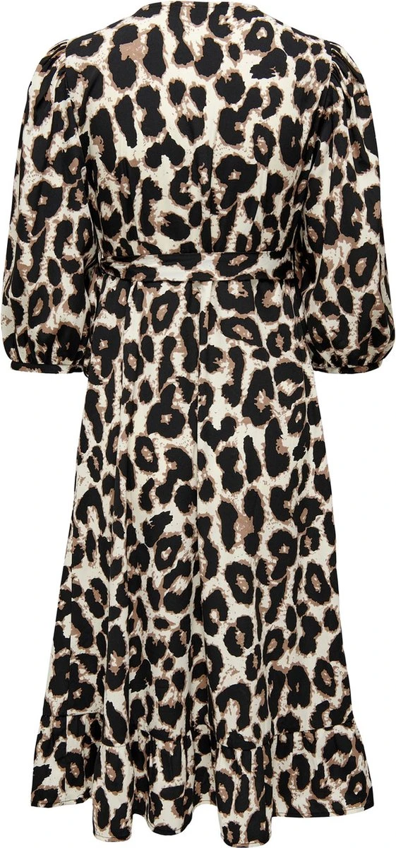 ONLY ONLOLIVIA 3/4 WRAP MIDI DRESS WVN NOOS Dames Jurk - Maat L 10 ONLY ONLOLIVIA 3/4 WRAP MIDI DRESS WVN NOOS Dames Jurk - Maat L - Afbeelding 8