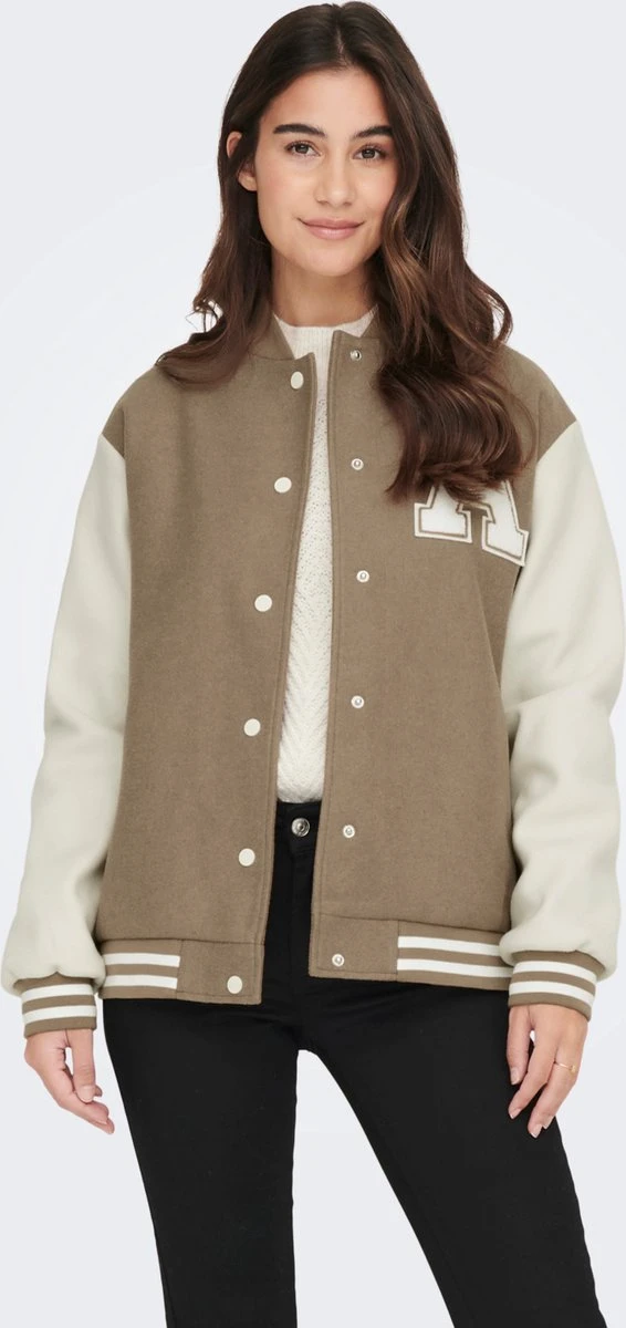 ONLY ONLSILJA LIFE BOMBER JACKET CC OTW Dames Jas - Maat L 5 ONLY ONLSILJA LIFE BOMBER JACKET CC OTW Dames Jas - Maat L - Afbeelding 3