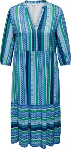 ONLY CARMAKOMA CARMARRAKESH LIFE 3/4 CALF DRESS Dames - Maat 52