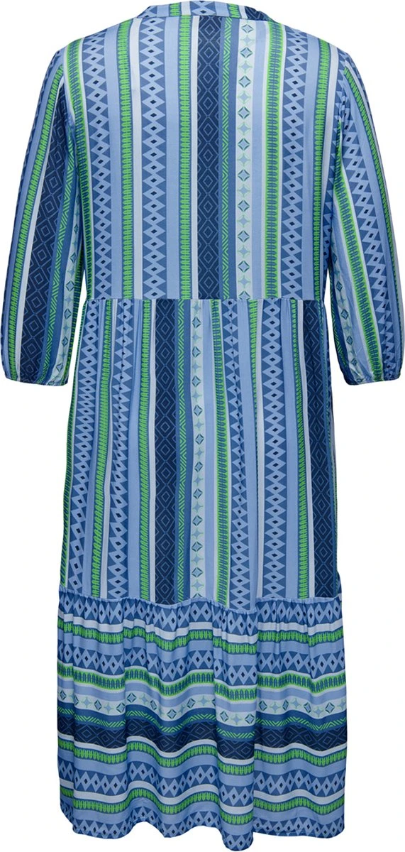 ONLY CARMAKOMA CARMARRAKESH LIFE 3/4 CALF DRESS Dames - Maat 50 4 ONLY CARMAKOMA CARMARRAKESH LIFE 3/4 CALF DRESS Dames - Maat 50 - Afbeelding 2