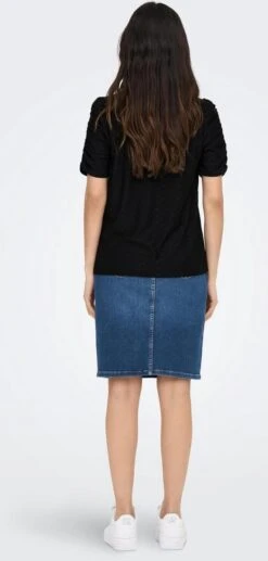 Only T-shirt Onlsandra S/s Puff Top Jrs 15289686 Black Dames Maat - M 15 Only T-shirt Onlsandra S/s Puff Top Jrs 15289686 Black Dames Maat - M -Only 573x1200 2