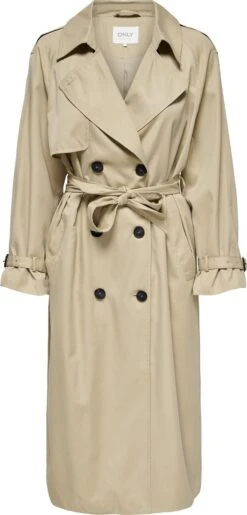 ONLY ONLCHLOE TRENCHCOAT DOUBLE B. OTW NOOS Dames Jas - Maat XS