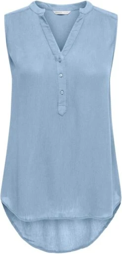 Only Top Onljette Life S/l Top Wvn Noos 15213420 Cashmere Blue Dames Maat - 40