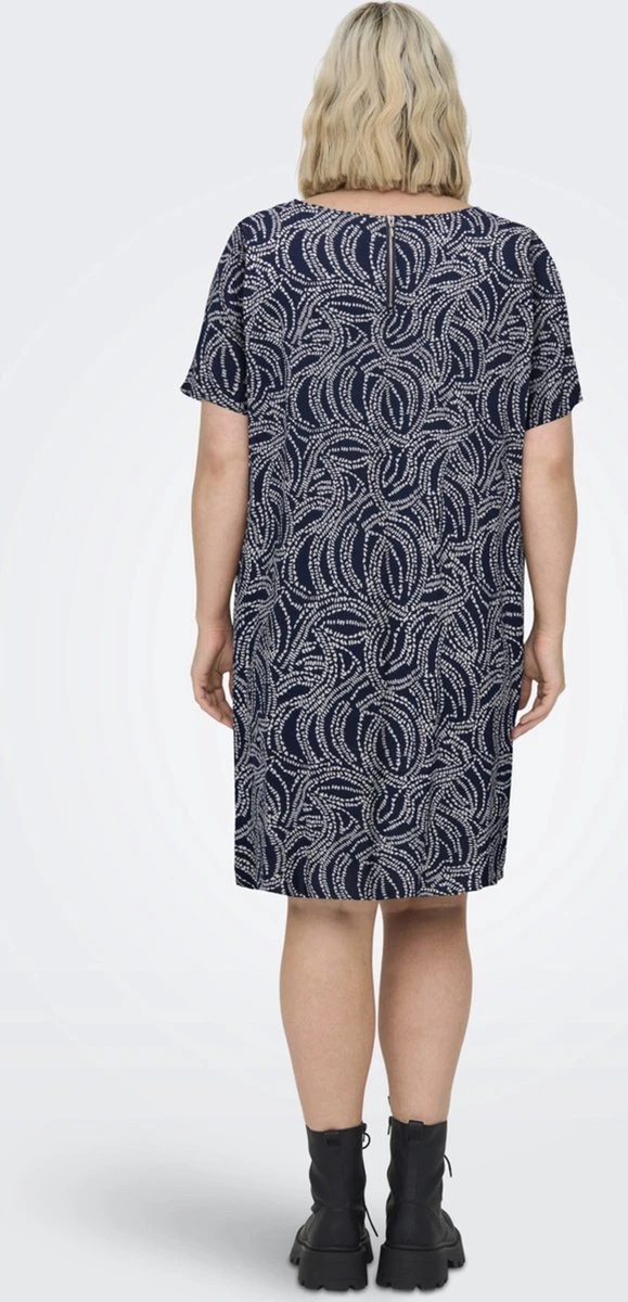 ONLY CARMAKOMA CARNOVA LOLLI LIFE SS TUNIC DRESS AOP Dames - Maat 48 4 ONLY CARMAKOMA CARNOVA LOLLI LIFE SS TUNIC DRESS AOP Dames - Maat 48 - Afbeelding 2