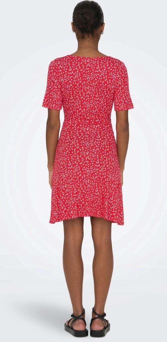 ONLY ONLVERONA S/S SHORT DRESS JRS NOOS Dames - Maat M 6 ONLY ONLVERONA S/S SHORT DRESS JRS NOOS Dames - Maat M - Afbeelding 4