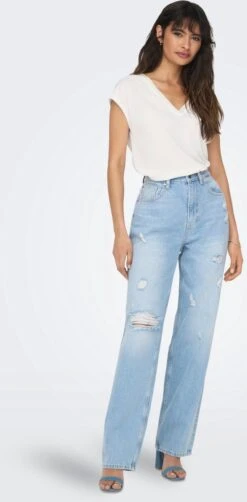 ONLY ONLFREE S/S MODAL STITCH TOP JRS Dames Top - Maat XL -Only 590x1200 6