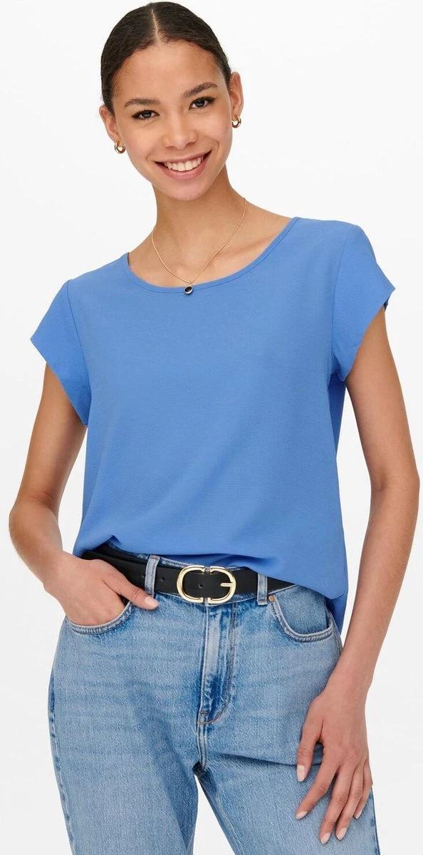 ONLY ONLVIC S/S SOLID TOP NOOS PTM Dames Top - Maat 34 8 ONLY ONLVIC S/S SOLID TOP NOOS PTM Dames Top - Maat 34 - Afbeelding 6