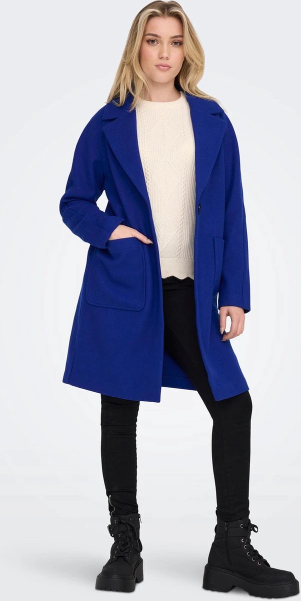 Only Jas Onlnewvictoria Life Coat Cc Otw 15285883 Directoire Blue Dames Maat - L 9 Only Jas Onlnewvictoria Life Coat Cc Otw 15285883 Directoire Blue Dames Maat - L - Afbeelding 7