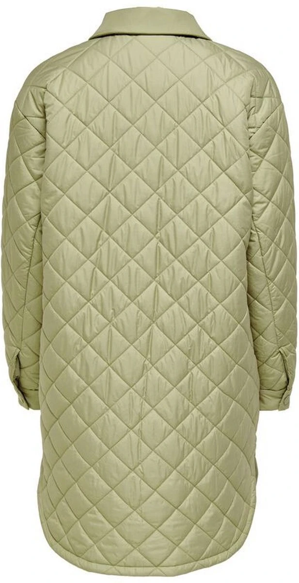 ONLY ONLNEWTANZIA LONG QUILT SHACKET OTW Dames Jas - Maat S 4 ONLY ONLNEWTANZIA LONG QUILT SHACKET OTW Dames Jas - Maat S - Afbeelding 2