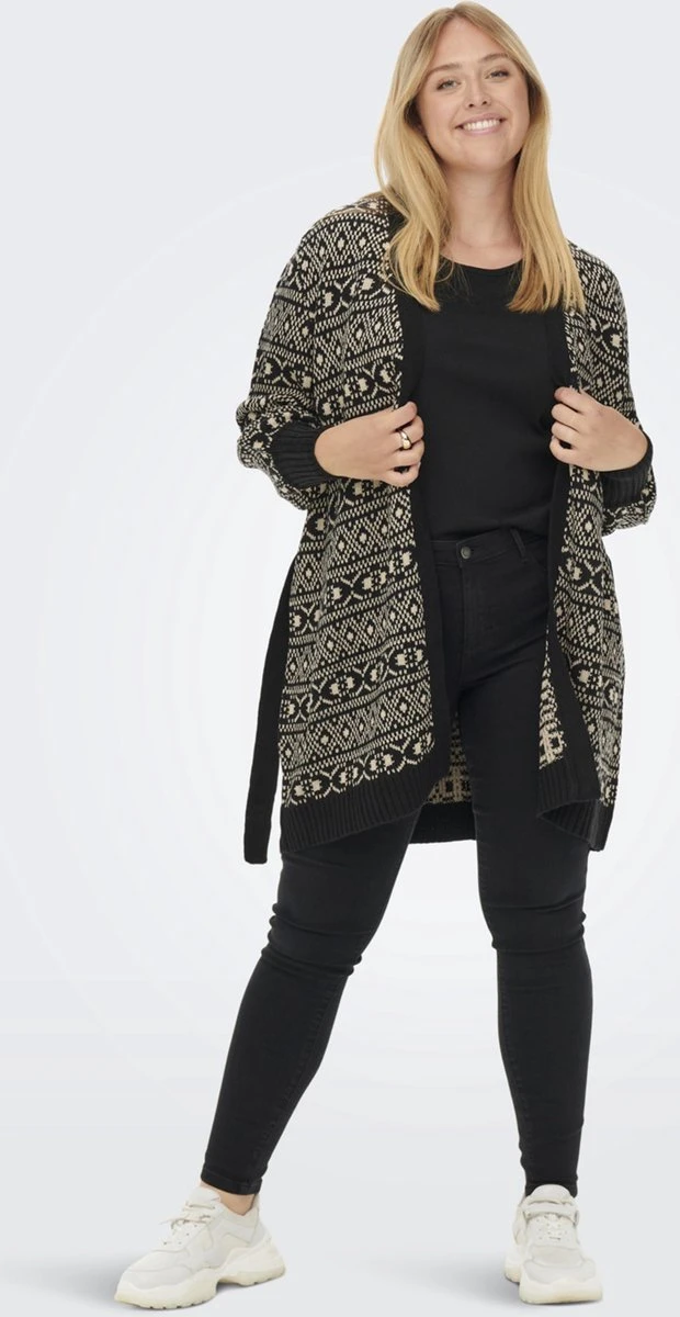 ONLY CARMAKOMA ONLY Vest CARSIGRUN Motief 3 ONLY CARMAKOMA ONLY Vest CARSIGRUN Motief