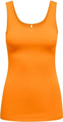 Only Top Onllive Love S/l Tank Top Noos 15095808 Apricot Dames Maat - L