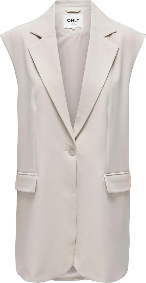 Only Vest Onlmaia S/l Ovs Long Vest Cc Tlr 15279095 Pumice Stone Dames Maat - W38 3 Only Vest Onlmaia S/l Ovs Long Vest Cc Tlr 15279095 Pumice Stone Dames Maat - W38